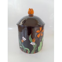 Daina keramik, stor krukke med lg 