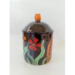 Daina keramik, stor krukke med lg 