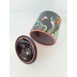 Daina keramik, stor krukke med lg 