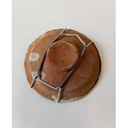 Antik tallerken i lertj 