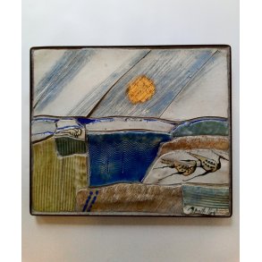 Birgit Krogh keramik relief 