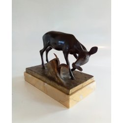 Franz Gruber bronze skulptur 