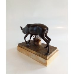 Franz Gruber bronze skulptur 