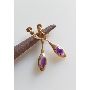 Hans Jensen & Co. Retro reskruer i 14 karat guld 