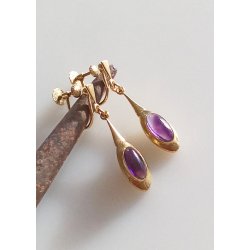 Hans Jensen &amp; Co. Retro reskruer i 14 karat guld 