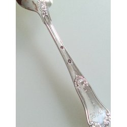 " Rosenholm " teske i tret�rnet s�lv