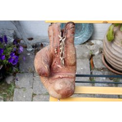 Gammel boksehandske