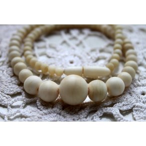 Vintage halskde i ben