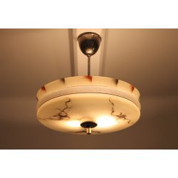 Art Deco glas pendel