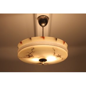 Art Deco glas pendel