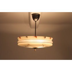 Art Deco glas pendel