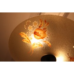 RESERVERET Art Deco glas pendel