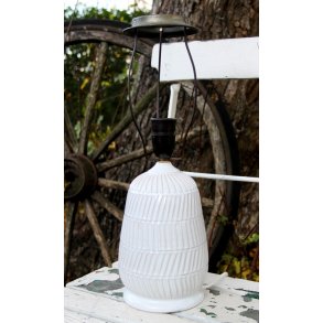 Budde Lund / L.Hjorth keramik bordlampe