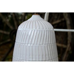 Budde Lund / L.Hjorth keramik bordlampe