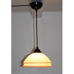 Art Deco glas pendel