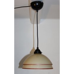 Art Deco glas pendel