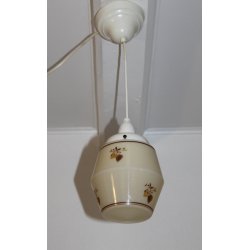 Art Deco glas pendel