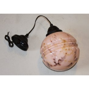 Art Deco glas pendel