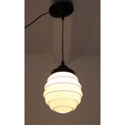 Art Deco glas pendel