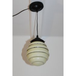 Art Deco glas pendel