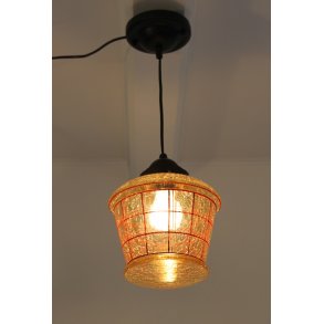 Art Deco glas pendel