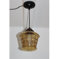 Art Deco glas pendel