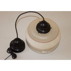 Art Deco glas pendel