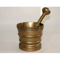Apoteker morter i bronze