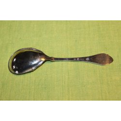 Godtfred. B. Br�chner ske i s�lv