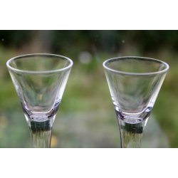 Snapseglas p spids fod