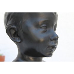 L.Hjorth Terracotta buste No.568