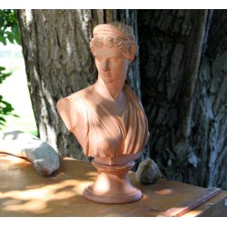 L.Hjorth Terracotta buste No. 437B