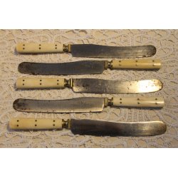 Pyramid Cutlery &amp; Co kniver med benslaft