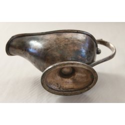 Gammel sovsesk�l i s�lvplet