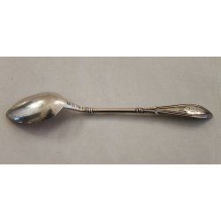 Teskeer i forgyldt slv