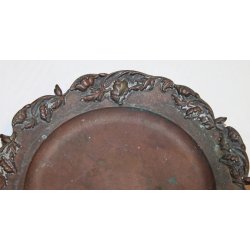 Art Nouveau bronze fad