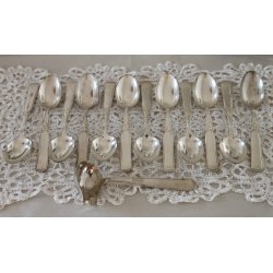 NJAL spiseskeer i s�lvplet