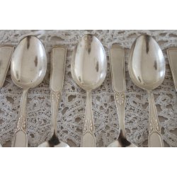 NJAL spiseskeer i s�lvplet