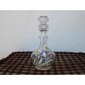 Emaljedekoreret karaffel