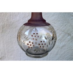 Emaljedekoreret karaffel