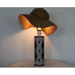 Mosaik bordlampe