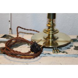 Art Deco bordlampe i bronze