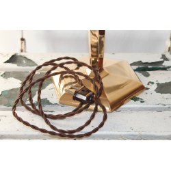 Art Deco bordlampe i bronze