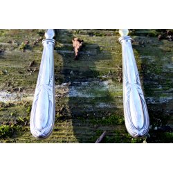 Russisk serveringsst i forgyldt slv