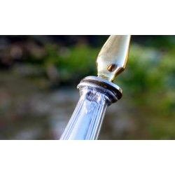 Russisk serveringsst i forgyldt slv