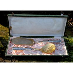 Russisk serveringsst i forgyldt slv