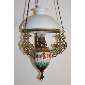 Antik petroleumslampe