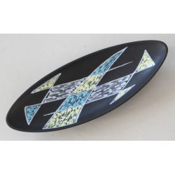 Sholm Burgundia oval fad