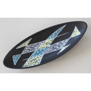 Sholm Burgundia oval fad