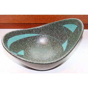 Retro bordfad i keramik